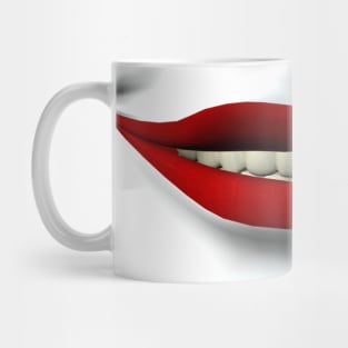 Big Alabaster Smile Mug